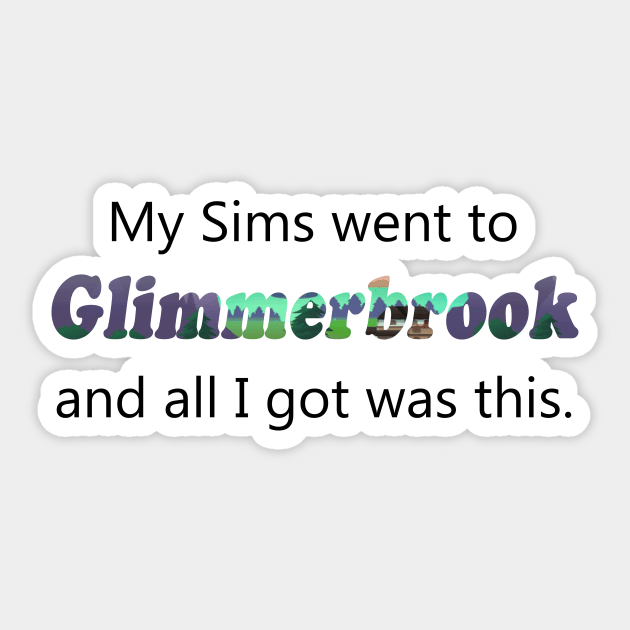 Glimmerbrook Sticker by BurritoKitty